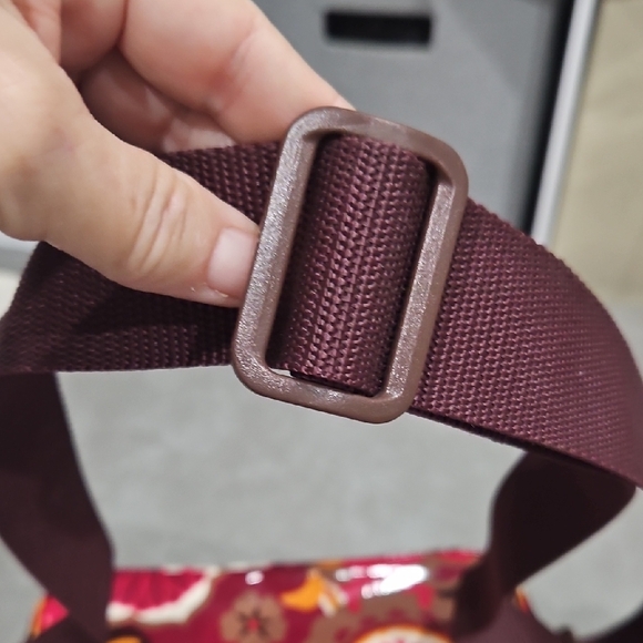 Vera Bradley Pink and Yellow Floral Crossbody Bag - Picture 2 of 9